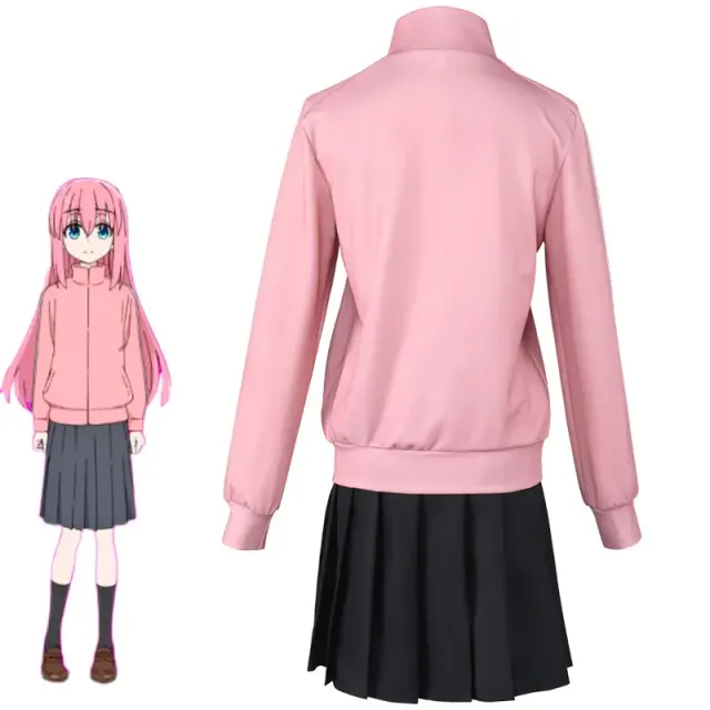 Bocchi the Rock! Women's Anime Cosplay Costume Set detail 3