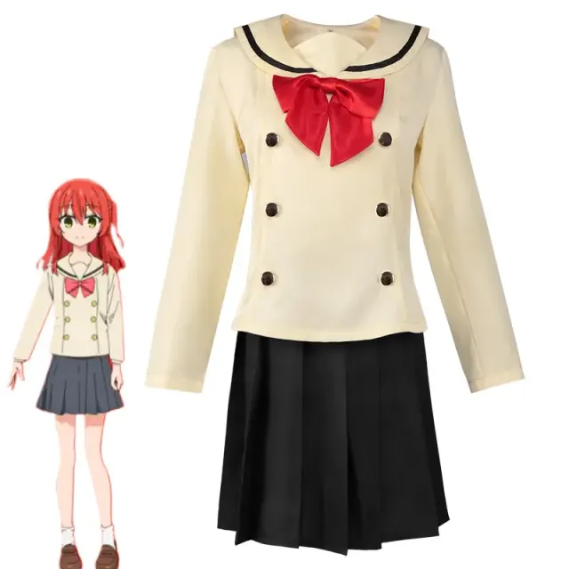 Bocchi the Rock! Women's Anime Cosplay Costume Set detail 22