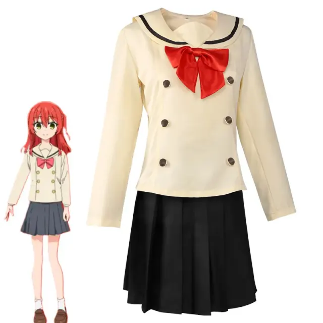Bocchi the Rock! Women's Anime Cosplay Costume Set detail 23