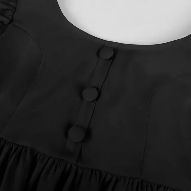 Bridgerton Regency High-Waist Ball Gown Victorian Cosplay Dress detail 14