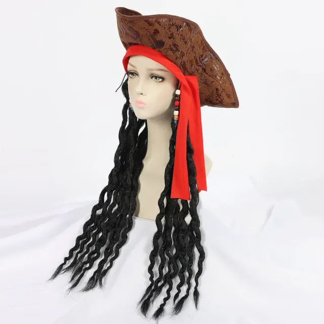 Caribbean Pirate Cosplay Costume Set for Halloween Stage detail 22