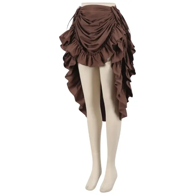 Court Corset and Drawstring Pirate Skirt Costume detail 3