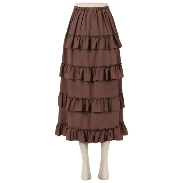 Court Corset and Drawstring Pirate Skirt Costume detail 5