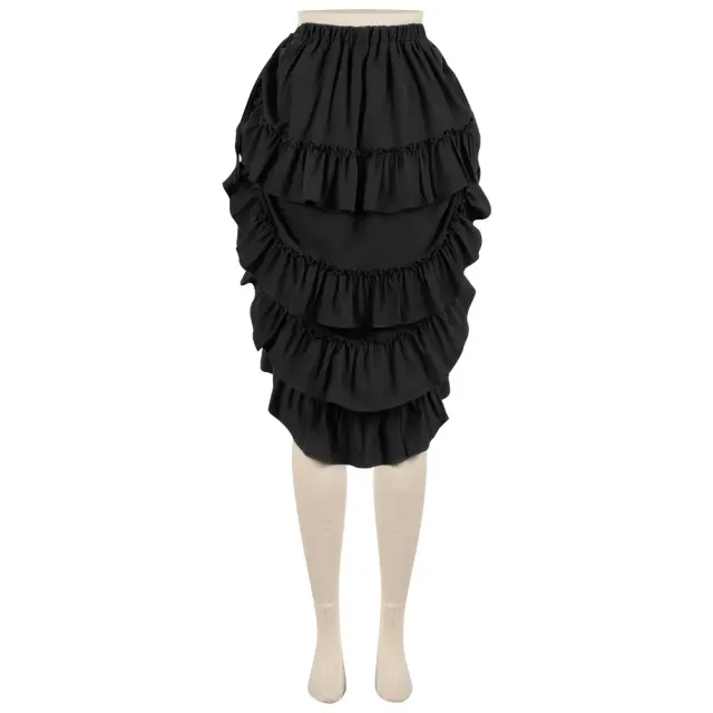 Court Corset and Drawstring Pirate Skirt Costume detail 7