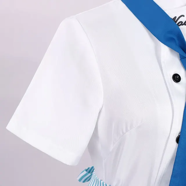 Cute Cartoon Rat Chef Apron Set Colette Cosplay Costume detail 6