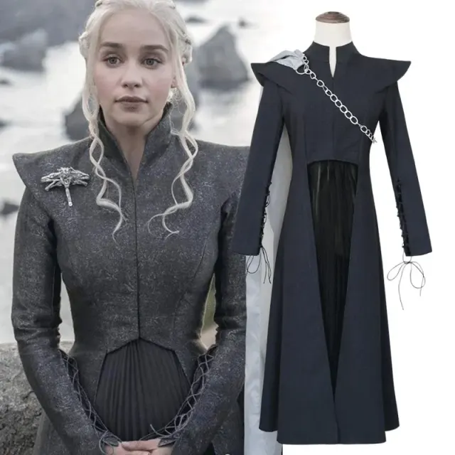 Daenerys Dragon Mother Cosplay Costume for Stage Performance detail 1