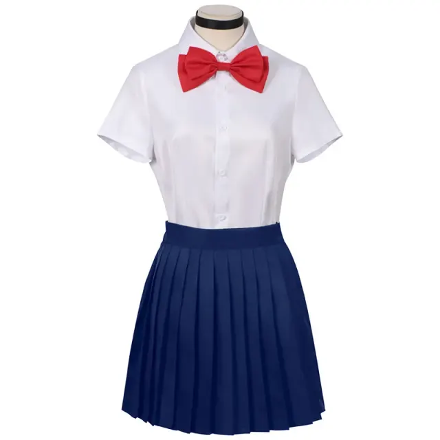 Von Dandadan inspiriertes Momo Ayase & Aira Shiratori Cosplay-Kostüm Detail 1