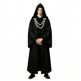 Chain Priest Robe - Black