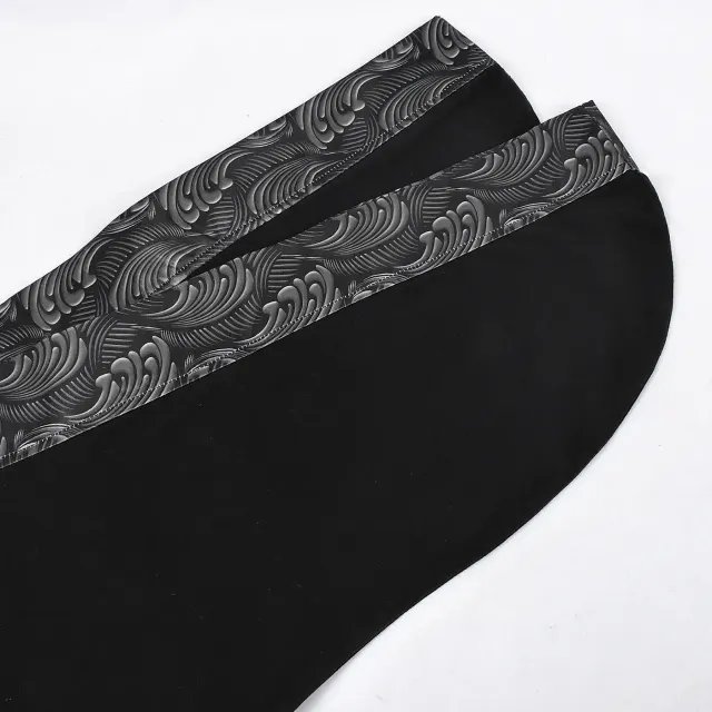 Dark Gothic Chinese-Style Short Top Cosplay Costume detail 7