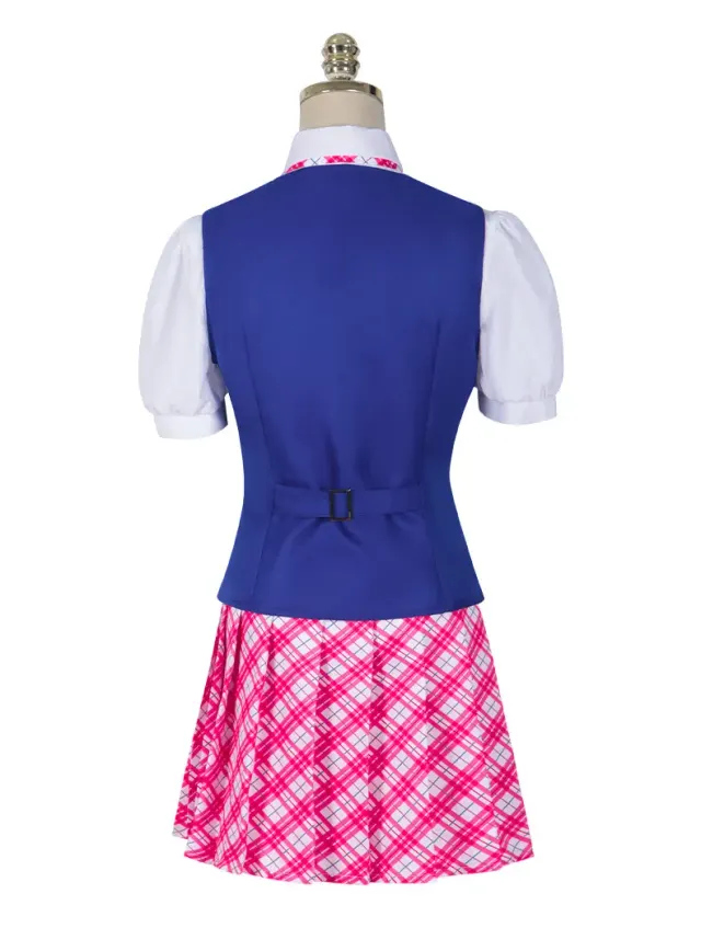 Delancey Blue Academy Uniform Cosplay Dress detail 3