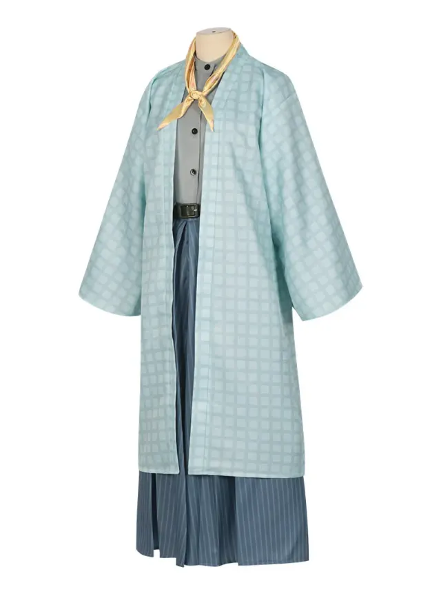 Demon Slayer Cosplay Costume Full Set with Optional Wig detail 13