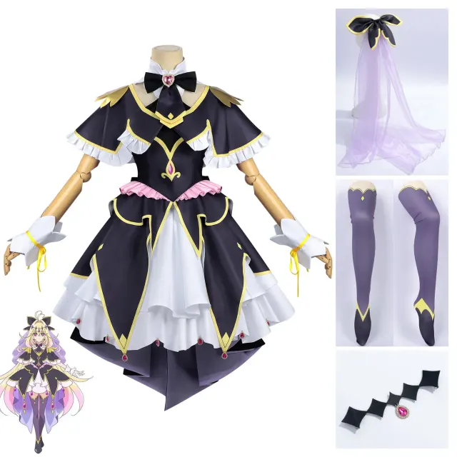 Moriya Ruruka anime cosplay dress shown in the in-stock style as a full-set Japanese-style costume.