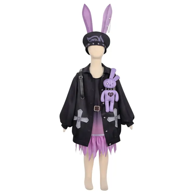 Dorothy Mandala Sweet Cool Game Cosplay Costume for Adults and Kids detail 1