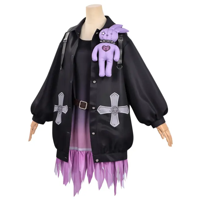 Dorothy Mandala Sweet Cool Game Cosplay Costume for Adults and Kids detail 7