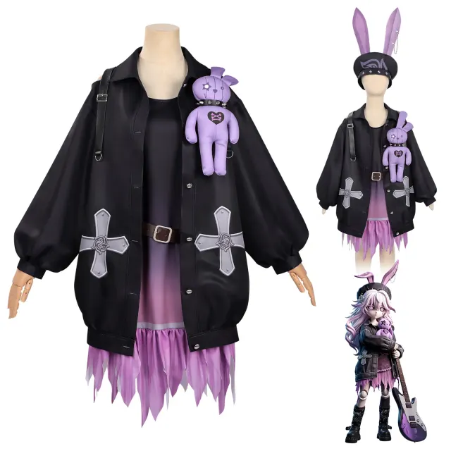 Dorothy Mandala cosplay costume in a sweet-cool game-inspired style for adults and kids.