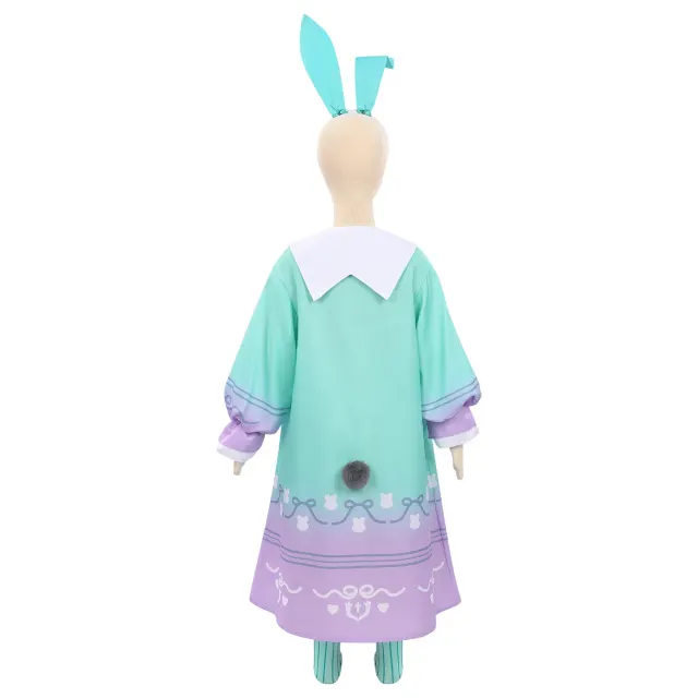 Dorothy Transfer Student Cosplay Gradient Long-Sleeve Nightgown detail 2