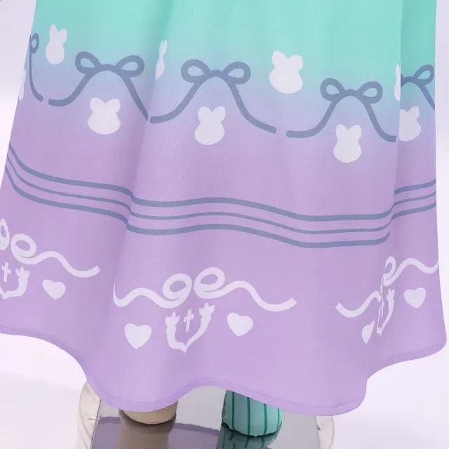Dorothy Transfer Student Cosplay Gradient Long-Sleeve Nightgown detail 5