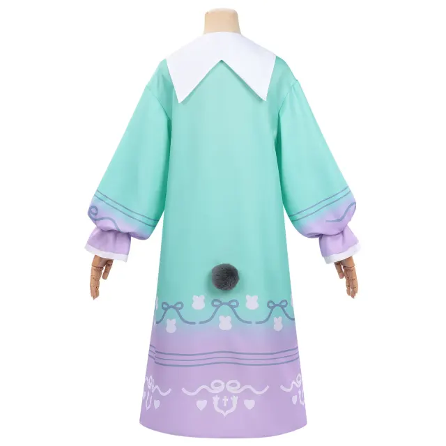 Dorothy Transfer Student Cosplay Gradient Long-Sleeve Nightgown detail 10