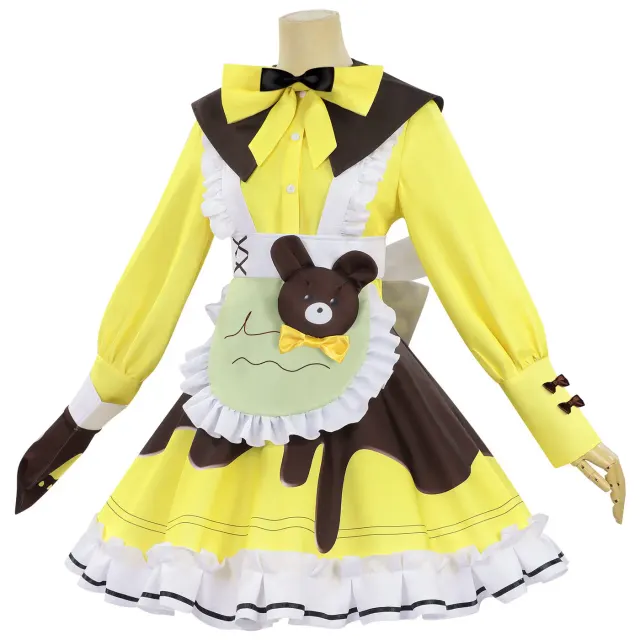 Dreamy Sweetheart Mute Girl Cosplay Dress for Adults & Kids detail 2