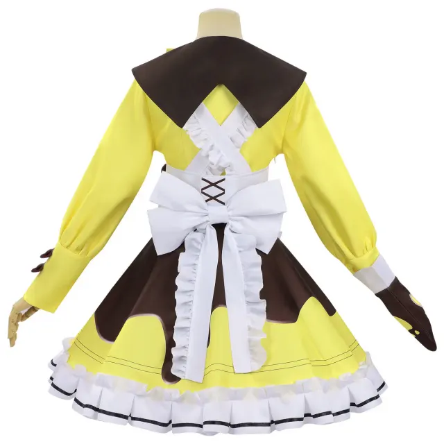 Dreamy Sweetheart Mute Girl Cosplay Dress for Adults & Kids detail 3