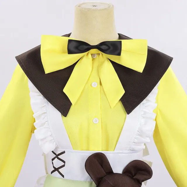 Dreamy Sweetheart Mute Girl Cosplay Dress for Adults & Kids detail 4