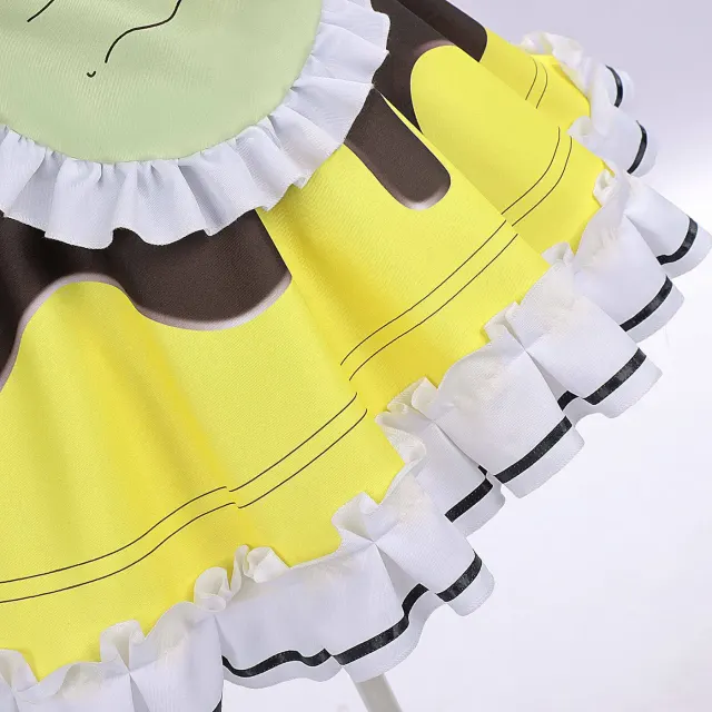Dreamy Sweetheart Mute Girl Cosplay Dress for Adults & Kids detail 6