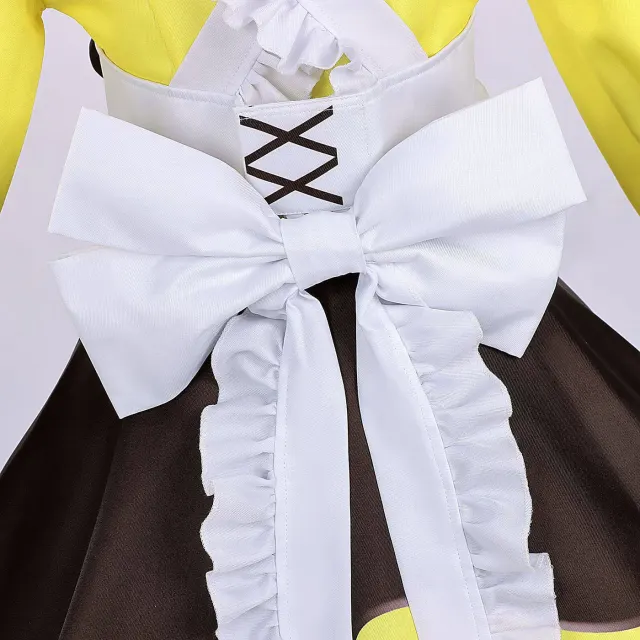 Dreamy Sweetheart Mute Girl Cosplay Dress for Adults & Kids detail 8