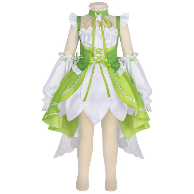 Eggy Party Heather Spring Dress Cosplay Costume Set detail 1