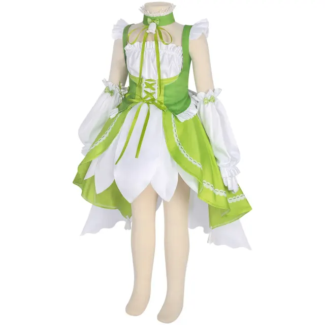 Eggy Party Heather Spring Dress Cosplay Costume Set detail 3