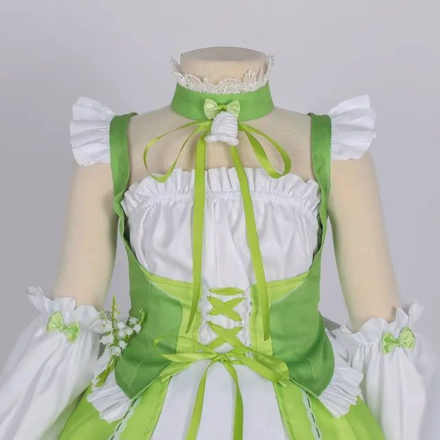 Eggy Party Heather Spring Dress Cosplay Costume Set detail 4