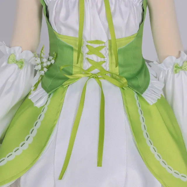Eggy Party Heather Spring Dress Cosplay Costume Set detail 5