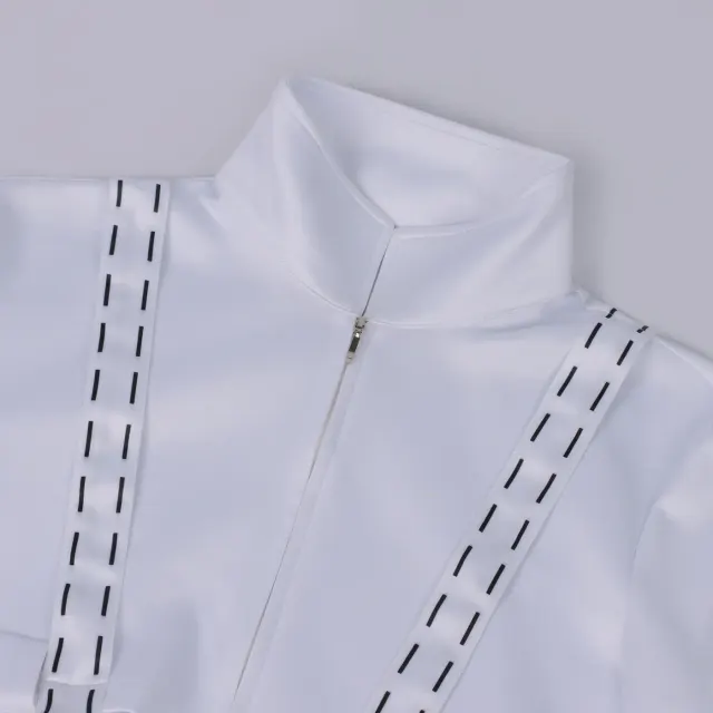 detalle de Conjunto de disfraz cosplay de Raymond y Liwen de Escape from Horror Night 5