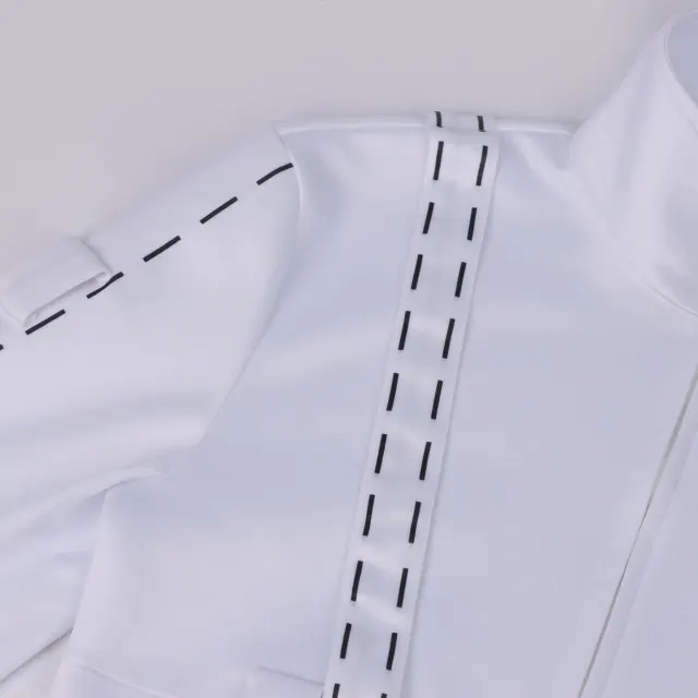 detalle de Conjunto de disfraz cosplay de Raymond y Liwen de Escape from Horror Night 6