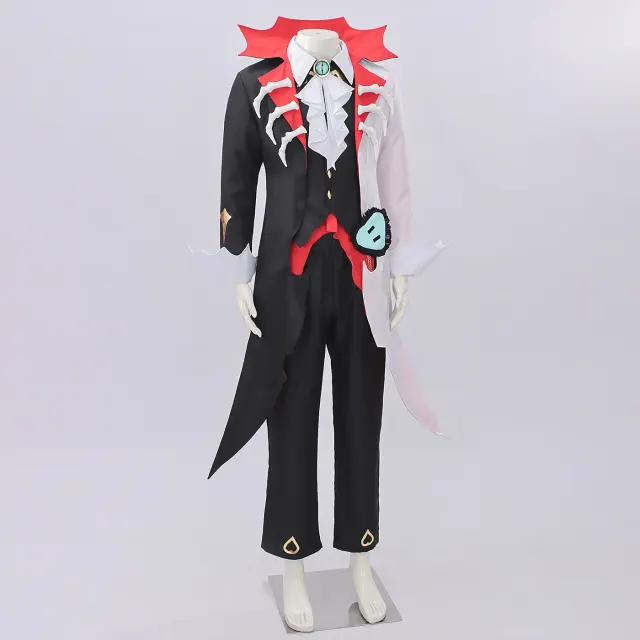 detalle de Conjunto de disfraz cosplay de Raymond y Liwen de Escape from Horror Night 21
