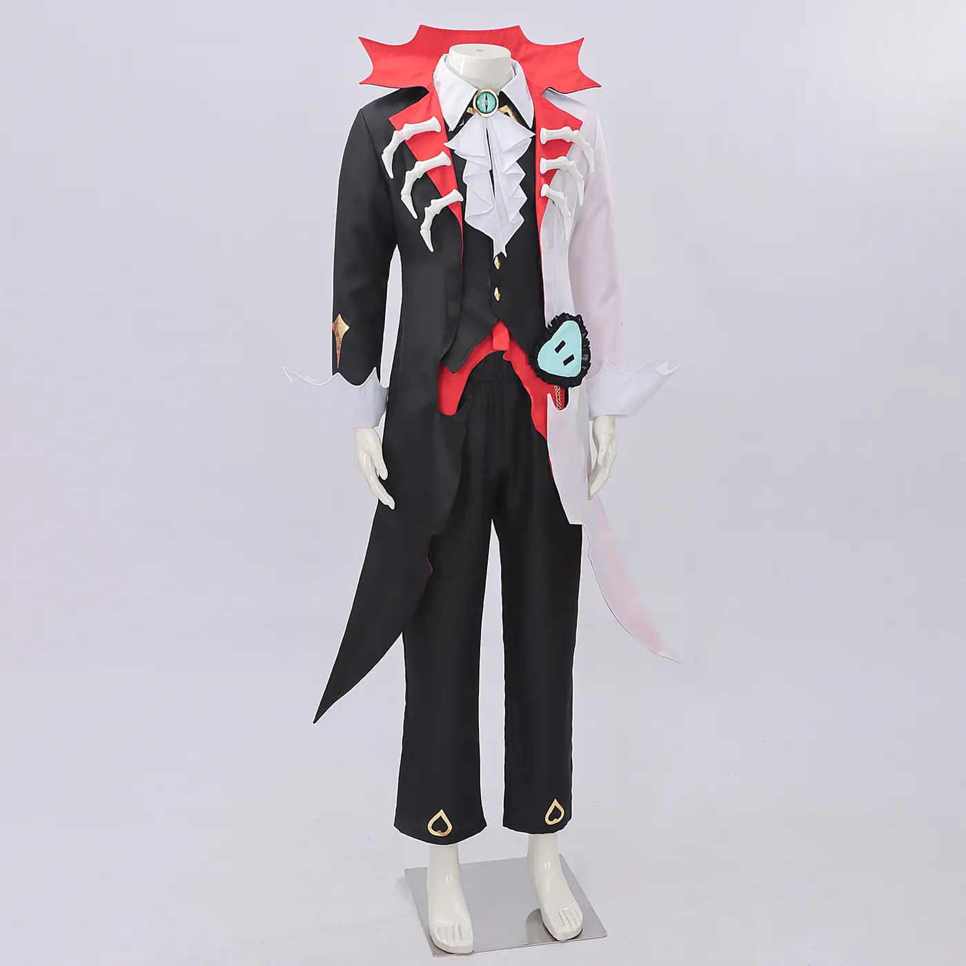 Escape from Horror Night Raymond Liwen Cosplay Costume Set detail 21