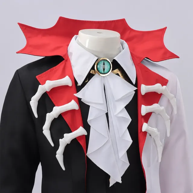 detalle de Conjunto de disfraz cosplay de Raymond y Liwen de Escape from Horror Night 24