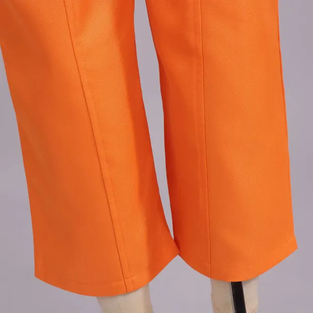 Esper Zero Men's & Women's Prisoner Uniform Cosplay Costume detail 8