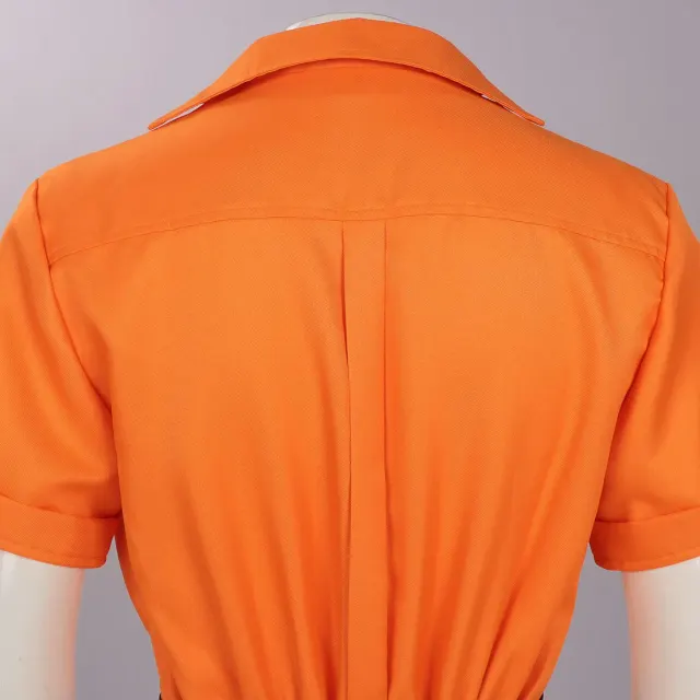 Esper Zero Men's & Women's Prisoner Uniform Cosplay Costume detail 14