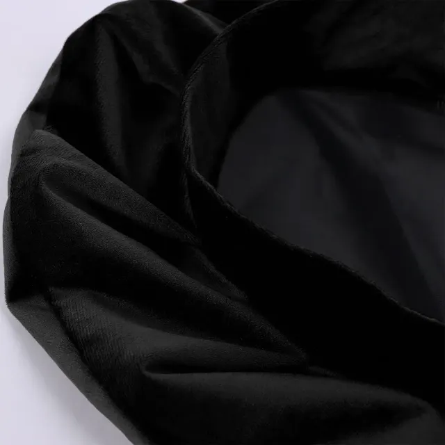 Feather Tudor Medieval Renaissance Cosplay Beret Hat detail 18
