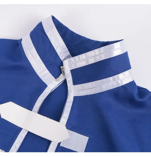 Frieren Himmel Cosplay Costume Set with Wig and Elf Ears detail 6