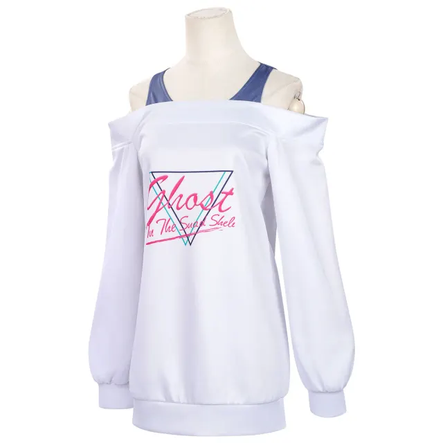 Galaxy Express Chiharu Off-Shoulder Faux Two-Piece Cosplay Costume detail 2