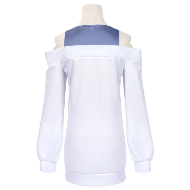 Galaxy Express Chiharu Off-Shoulder Faux Two-Piece Cosplay Costume detail 3