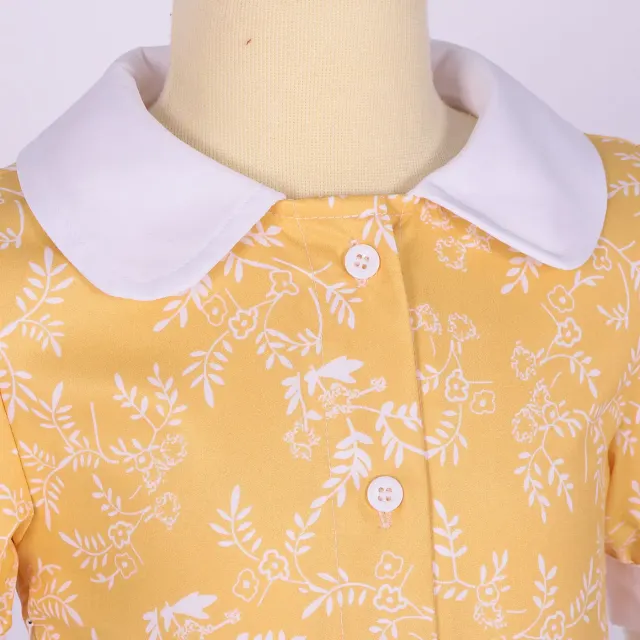 Prärie-Pionier-Kleid für Mädchen für Oktoberfest-Bühnenauftritte Detail 5