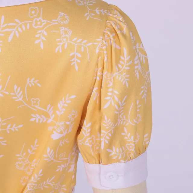 Prärie-Pionier-Kleid für Mädchen für Oktoberfest-Bühnenauftritte Detail 8