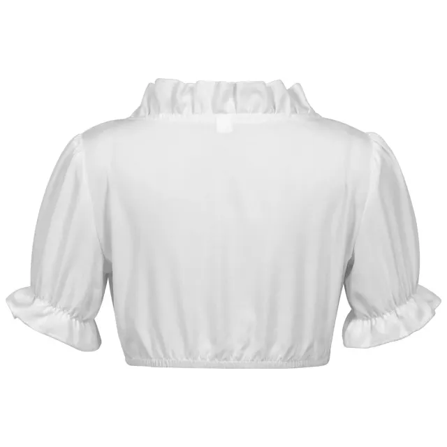 Girls' Retro Oktoberfest Lace-Up Dress Set detail 2