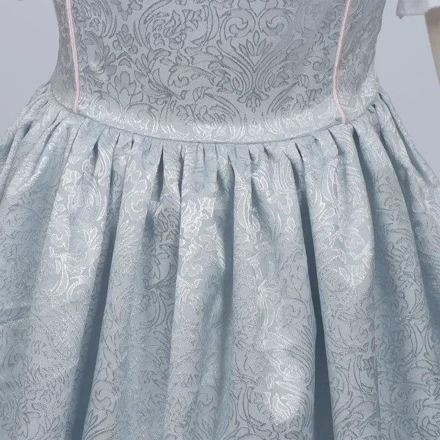 Girls' Retro Oktoberfest Lace-Up Dress Set detail 9