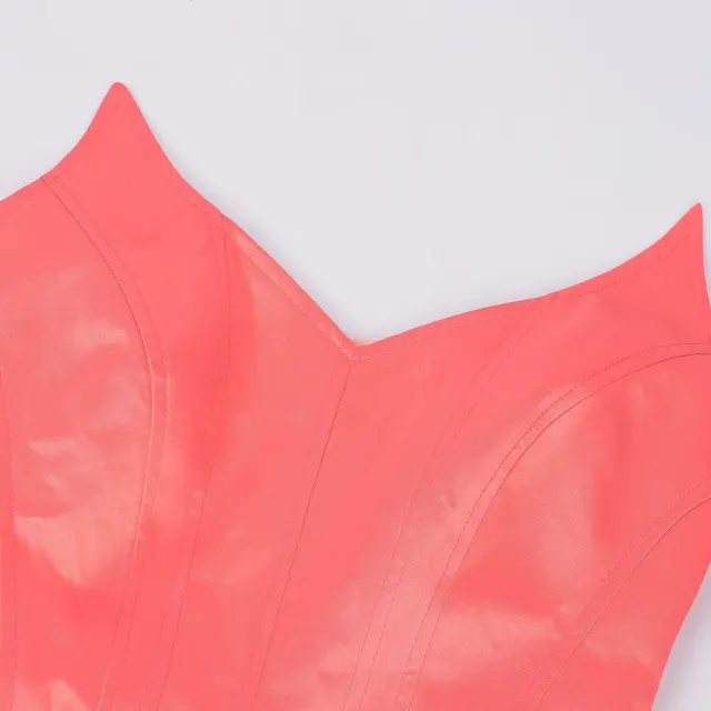 Glinda-Inspired Pink Princess Cosplay Dress for Halloween detail 10