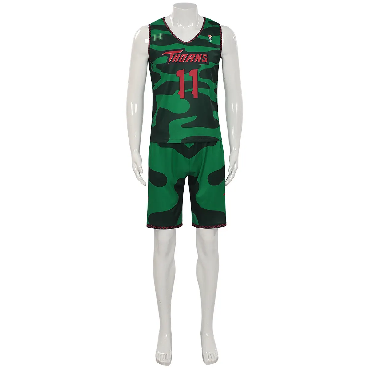 Goat Will Vine City Thorn Team Cosplay Jersey Set detail 2