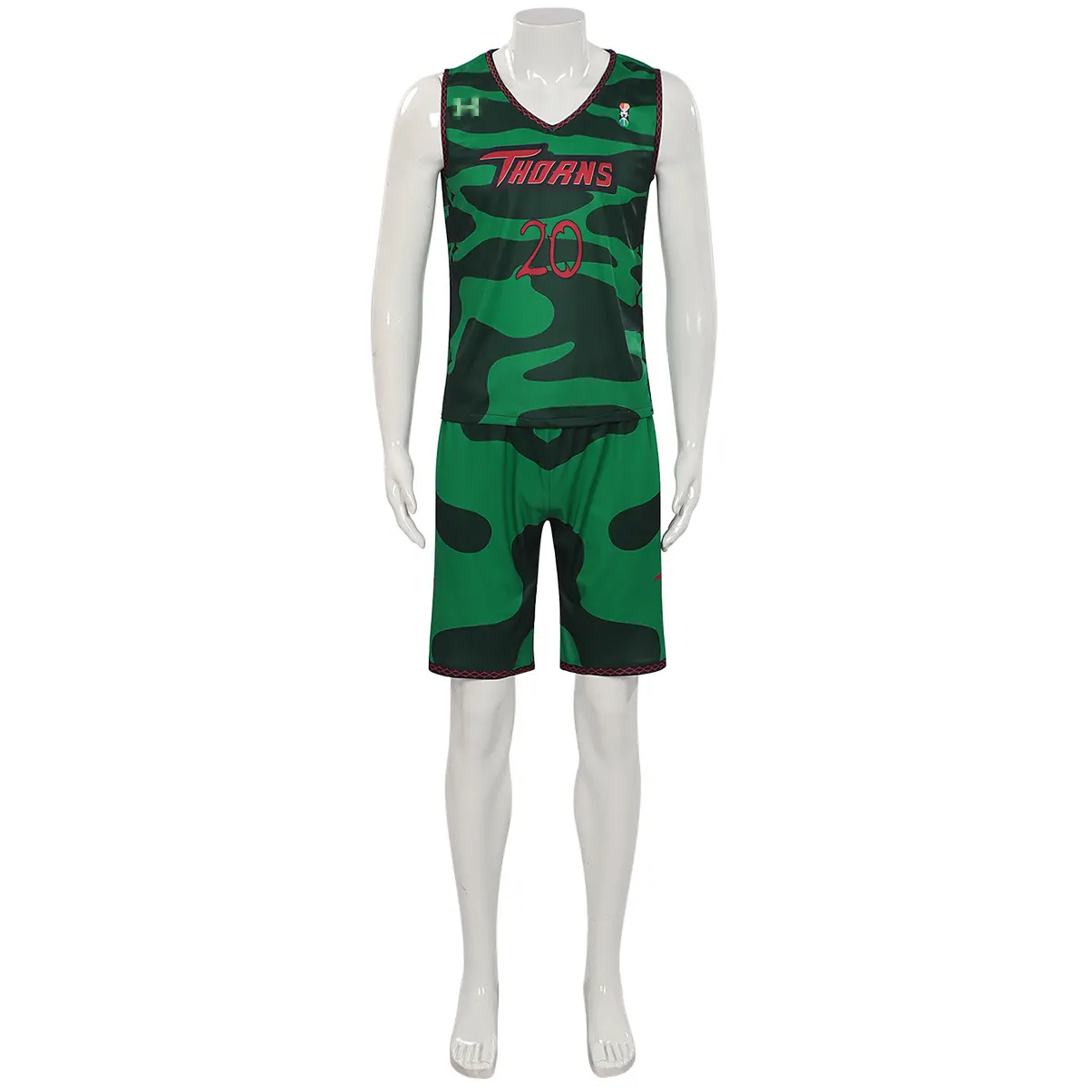 Goat Will Vine City Thorn Team Cosplay Jersey Set detail 3