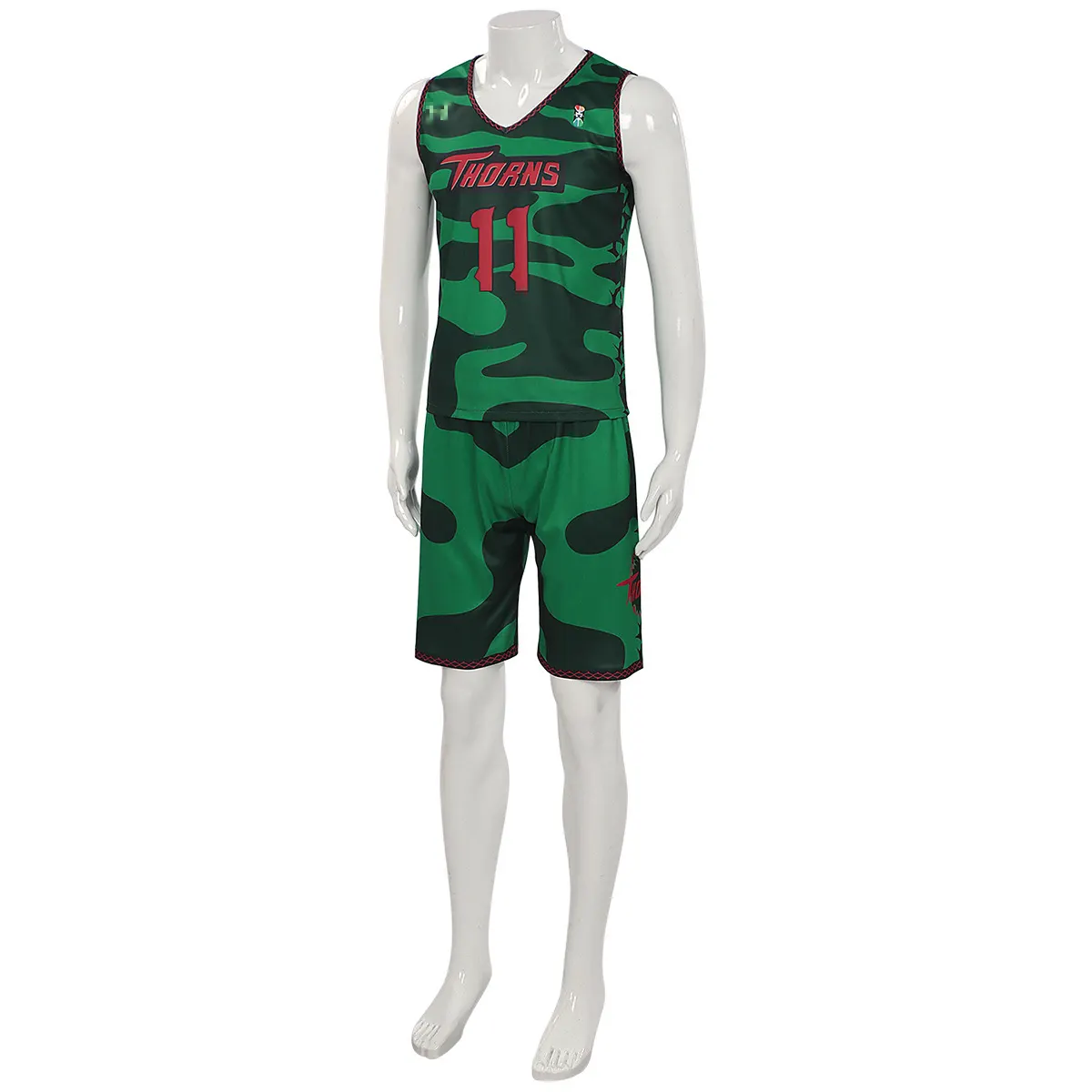Goat Will Vine City Thorn Team Cosplay Jersey Set detail 7